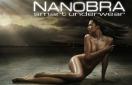 NanoBra smart underwear logotype with beautiful girl